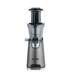 Severin ES 3571 presse-agrumes Centrifugeuse lente 150 W Noir, Gris, Métallique, Acier inoxydable