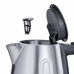 Severin WK 3469 bouilloire 1 L 2200 W Noir, Acier inoxydable
