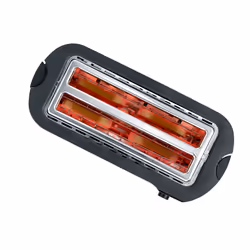 Severin AT 2590 grille-pain 2 part(s) 1400 W Noir, Argent - Vue supplémentaire 7