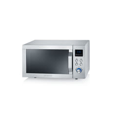 Severin MW 7751 micro-onde Comptoir Micro-ondes grill 20 L 800 W Argent, Acier inoxydable