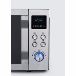 Severin MW 7751 micro-onde Comptoir Micro-ondes grill 20 L 800 W Argent, Acier inoxydable