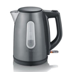 Severin WK 9540 bouilloire 1 L 2200 W Noir, Gris, Métallique