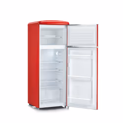 Severin RKG 8930 réfrigérateur-congélateur Pose libre 206 L E Rouge