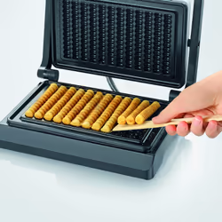 Severin WA 2114 moule à gauffres 12 gauffre(s) 800 W Noir, Acier inoxydable - Vue supplémentaire 4