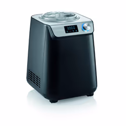 Severin EZ 7407 sorbetière 1,2 L 135 W Noir, Acier inoxydable