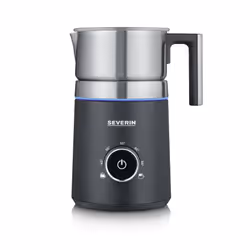 Severin SM 3586 mousseur à lait Mousseur à lait automatique Noir, Acier inoxydable