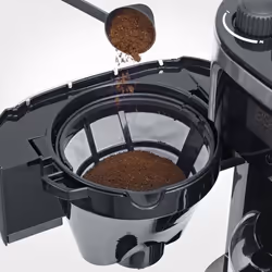 Severin KA 4814 Machine à Café Filtre Semi-Automatique avec Broyeur Intégré Noir - Vue supplémentaire 6