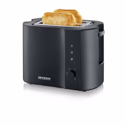 Severin AT 9552, 2 part(s), Noir, Acier inoxydable, Boutons, 800 W, 800 W