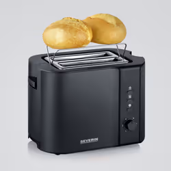 Severin AT 9552 grille-pain 2 part(s) 800 W Noir