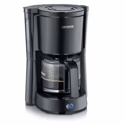 Severin KA 9554, Machine à café filtre, 1,25 L, Café moulu, 1000 W, Noir