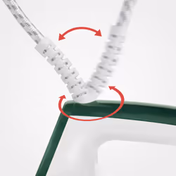 Severin BA 3261 Fer à vapeur Semelle en céramique 2400 W Blanc, Vert - Vue supplémentaire 7