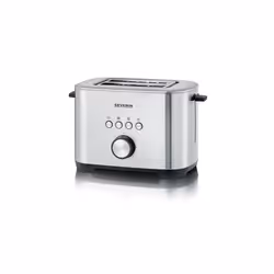 Severin AT 2510 7 2 part(s) 800 W Noir, Acier inoxydable