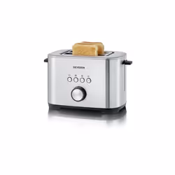 Severin AT 2510 7 2 part(s) 800 W Noir, Acier inoxydable
