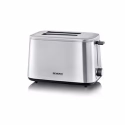 Severin AT 2513 grille-pain 7 2 part(s) 1600 W Noir, Acier inoxydable