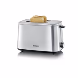 Severin AT 2513 grille-pain 7 2 part(s) 1600 W Noir, Acier inoxydable