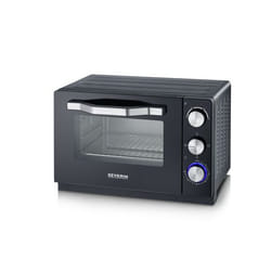 Severin TO 2070 Grille-pain four 20 L 1380 W Noir, Acier inoxydable