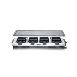 Severin RG 2374 raclette 8 personne(s) 1500 W Noir, Acier inoxydable