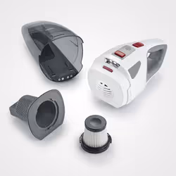 Severin HV 7146 aspirateur de table Gris, Rouge, Blanc - Vue supplémentaire 10