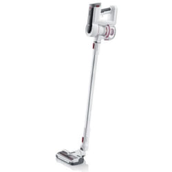 Severin HV 7166 aspirateur balai et balai électrique Batterie Sec HEPA Sans sac 0,4 L 400 W Rouge, Blanc 2500 Ah