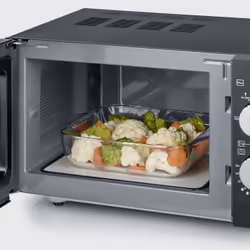 Severin MW 7761 micro-onde Comptoir Micro-onde simple 20 L 1000 W Noir, Acier inoxydable - Vue supplémentaire 4