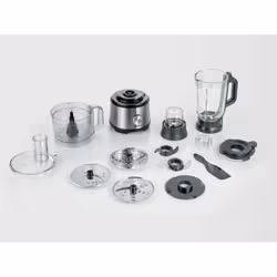 Severin KM 3892 robot de cuisine 1200 W 1,5 L Noir, Acier inoxydable, Transparent - Vue supplémentaire 11