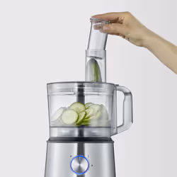 Severin KM 3892 robot de cuisine 1200 W 1,5 L Noir, Acier inoxydable, Transparent - Vue supplémentaire 5