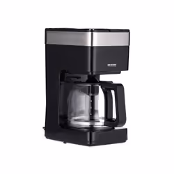 Severin KA 9263, Machine à café filtre, 1,25 L, Café moulu, 900 W, Noir, Acier inoxydable