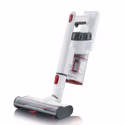 Severin HV 7152 aspirateur balai et balai électrique Batterie Sec Sac à poussière 0,5 L 120 W Rouge, Blanc 2,2 Ah