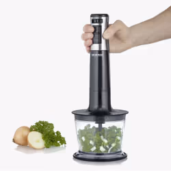 Severin SM 3772 blender 0,7 L Mélangeur par immersion 600 W Noir, Acier inoxydable