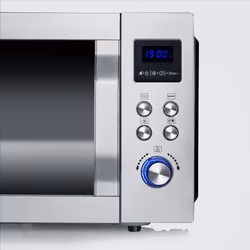 Severin MW 7777 micro-onde Comptoir Micro-ondes grill 25 L 900 W Noir, Acier inoxydable