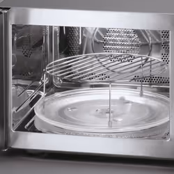 Severin MW 7775 micro-onde Comptoir Micro-ondes grill 30 L 900 W Noir, Argent