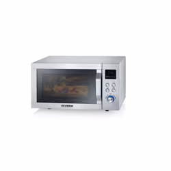 Severin MW 7774 micro-onde Comptoir Micro-onde combiné 25 L 900 W Argent