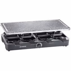 Severin RG 2378 Raclette-Partygrill appareil à raclette 1300 W Noir