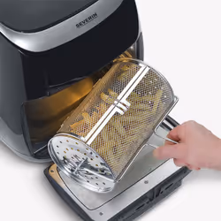 Severin FR2446 Unique 11 L Autonome 2000 W Friteuse d’air chaud Noir, Argent