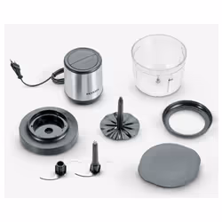 Severin KM 3867 hachoir électrique 1 L 400 W Noir, Argent, Transparent - Vue supplémentaire 7
