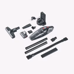 Severin HV 7147 aspirateur de table Noir, Gris, Rouge Combiné - Vue supplémentaire 9