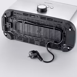 Severin AT 2621 grille-pain 7 4 part(s) 1400 W Noir, Acier inoxydable - Vue supplémentaire 7