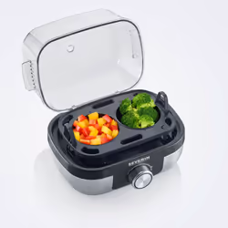 Severin EK 3169 cuiseur d'oeufs 6 œufs 420 W Noir, Acier inoxydable