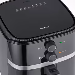 Severin FR 2452 friteuse Unique 4,3 L Autonome 1500 W Friteuse d’air chaud Noir, Argent