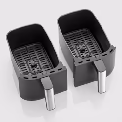 Severin FR 2453 Friteuse à air chaud Double 3,25L 2850W Noir, Argent - Vue supplémentaire 4