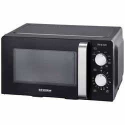 Severin 7781 Micro-ondes noir 700 W fonction minuteur fonction grill