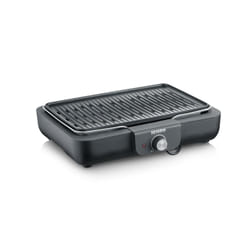 Severin PG 8556 barbecue et grill Dessus de table Electrique Noir, Acier inoxydable 2300 W
