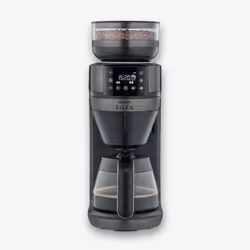 Severin KA 4849, Machine à café filtre, Café en grains, Broyeur intégré, 1520 W, Noir