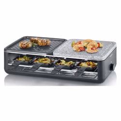 Severin RG 2366, 8 personne(s), pierre, Noir, 480 x 240 mm, Rotatif, 1,95 m