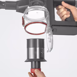 Severin HV 7968 Aspirateur balai Batterie Sec Sac à poussière 0,4 L 300 W Anthracite, Rouge, Argent 2000 Ah - Vue supplémentaire 5