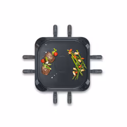 Severin RG 2379 raclette 8 personne(s) 1900 W Noir, Argent - Vue supplémentaire 8