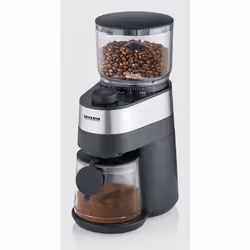 Severin KM 3880 appareil à moudre le café 140 W Noir, Acier inoxydable