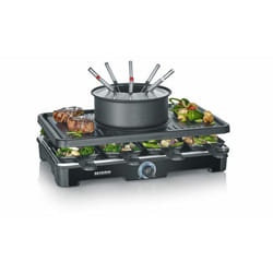 Severin RG 2347 raclette 8 personne(s) 1400 W Noir