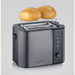 Severin AT 9573 grille-pain 2 part(s) 800 W Anthracite, Noir