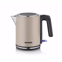 Severin WK 9577, 2400 W, Beige, Noir, Plastique, Acier inoxydable, Indicateur de niveau d'eau, Sans fil
